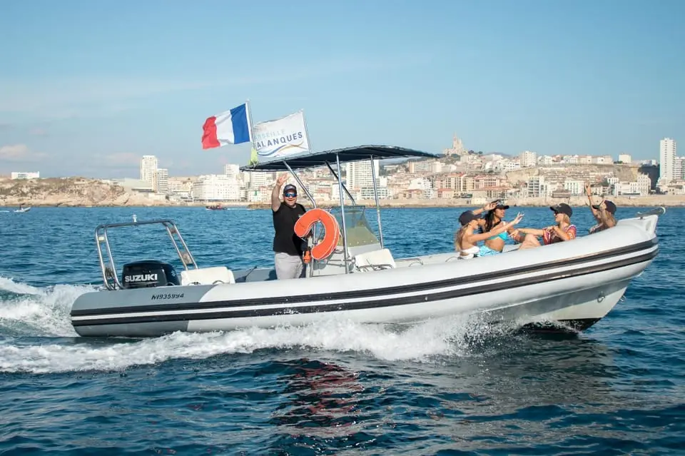 Tour en bateau depuis le Vieux-Port